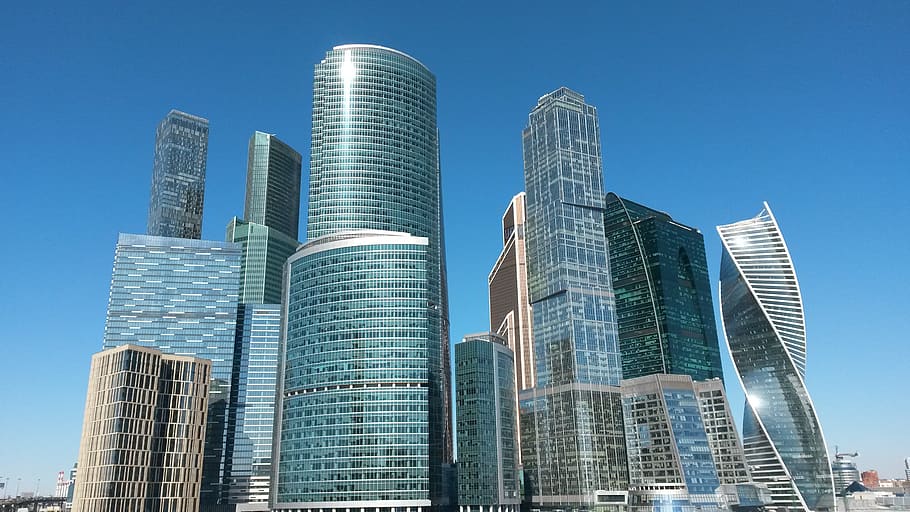 moscow, skyscraper, architecture, high, megalopolis, office