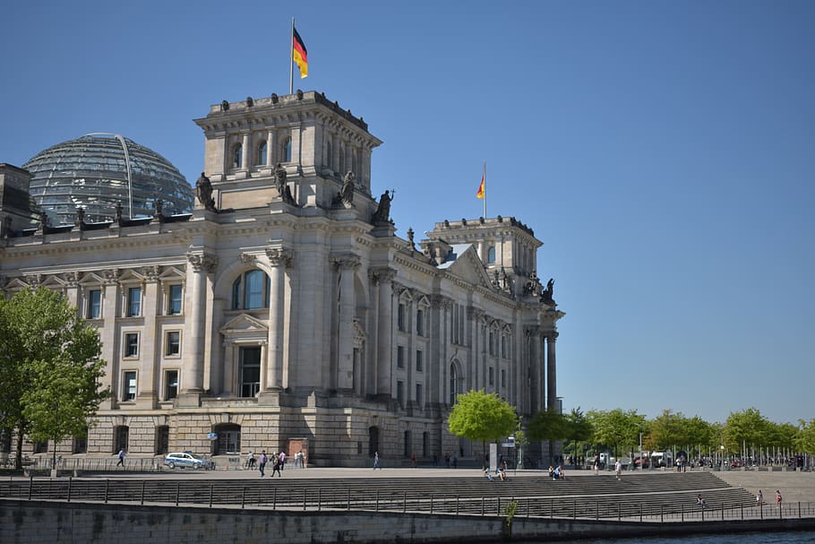 reichstag, bundestag, berlin, germany, capital, architecture, HD wallpaper