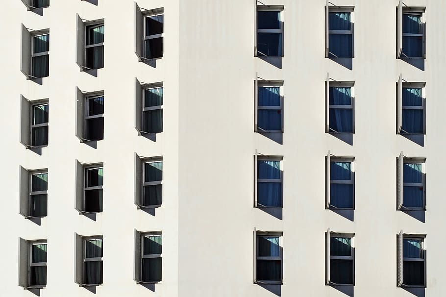 building, facade, architecture, modern, urban, construction HD wallpaper