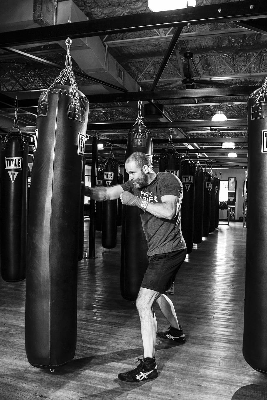 HD wallpaper: Boxer Punch Punching Bag, black heavy bag, Sports, Boxing,  workout | Wallpaper Flare