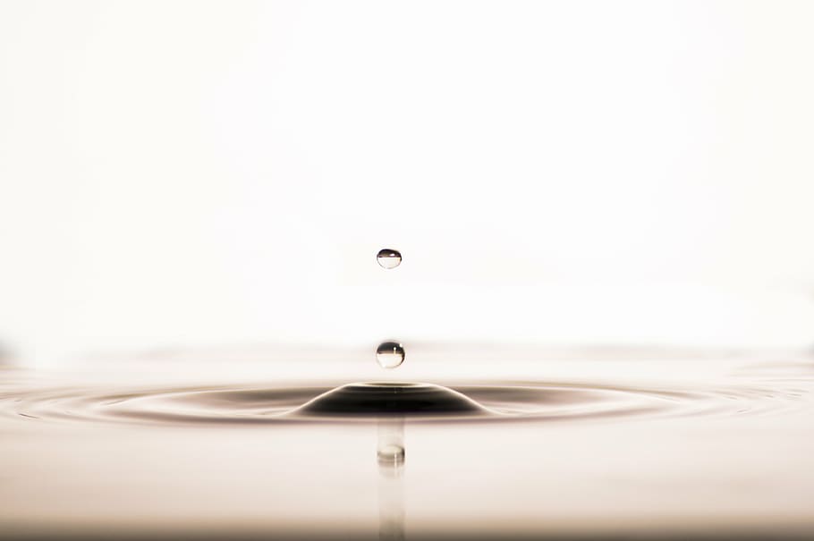 water, water drop, silver, liquid, reflection, ripple, cool HD wallpaper