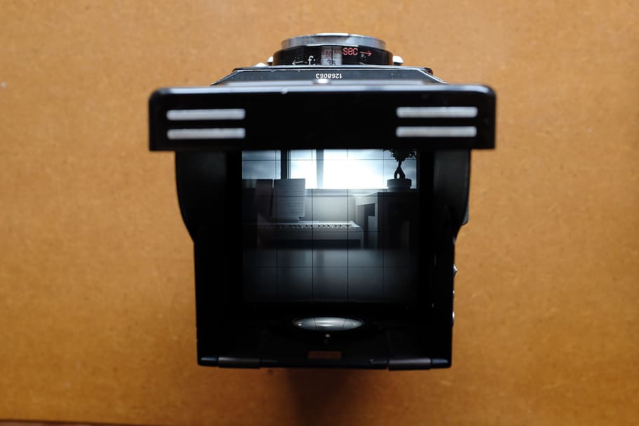 camera, analog photography, viewer, camera obscura, medium format, HD wallpaper