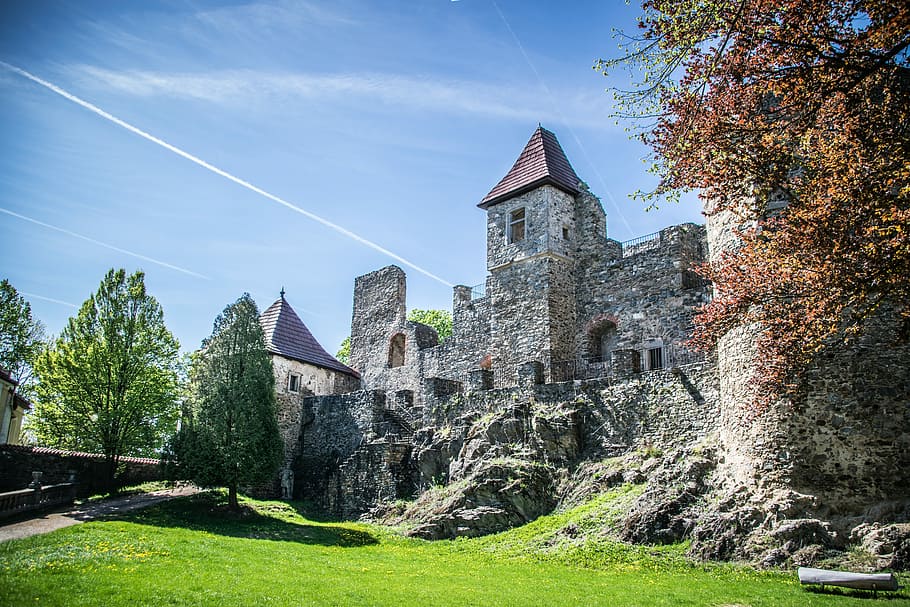 castle, architecture, history, built structure, the past, building exterior HD wallpaper