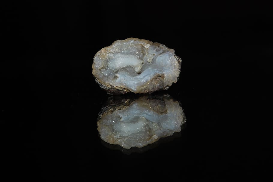 calcite geode, geology, mineral, stone, rock, gemstone, macro HD wallpaper