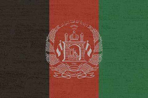 afghanistan, flag, wall - building feature, art and craft, close-up HD wallpaper