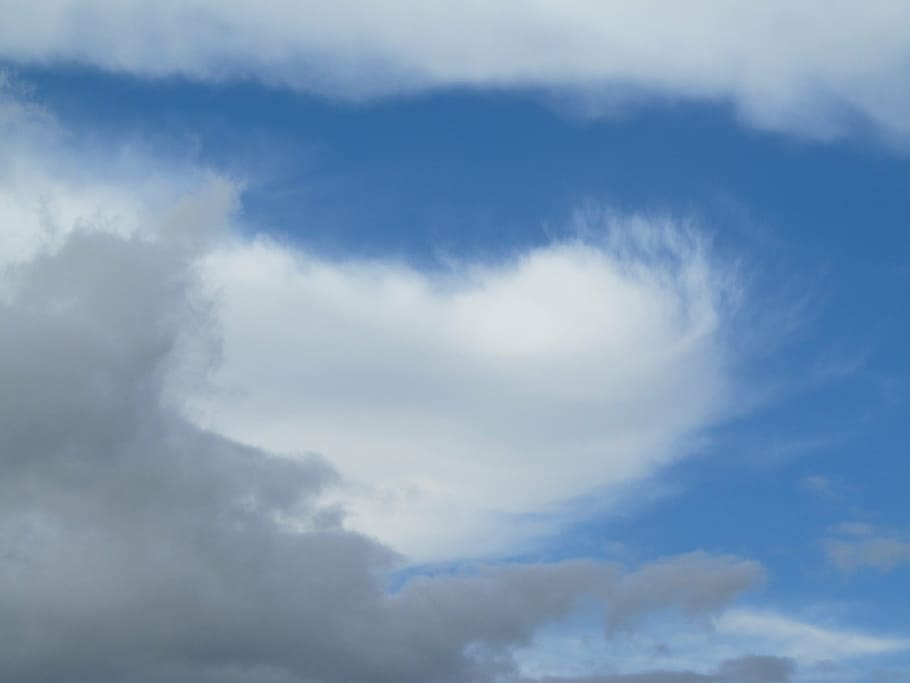 cloud, sky, blue, white, weather, cloud - sky, beauty in nature HD wallpaper