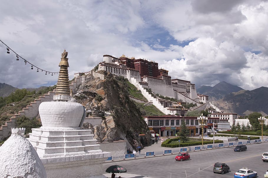 tibet, tibetan, potala palace, lhasa, china, unesco, history, HD wallpaper