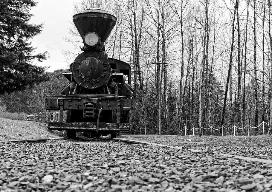 train, tracks, perspective, railroad Track, steam Train, old-fashioned HD wallpaper