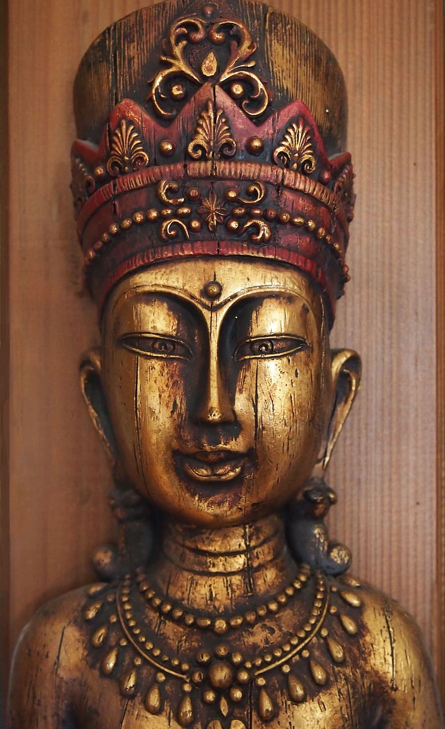 Buddha, Meditation, Rest, Harmony, faith, figure, wood, gold HD wallpaper