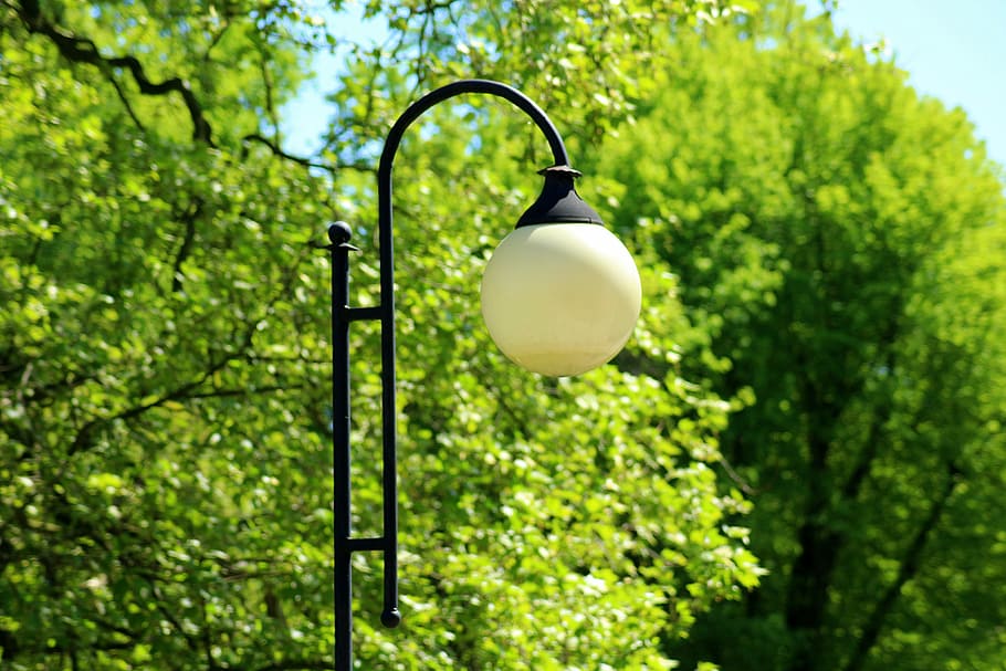 replacement lamp, lighting, park, lantern, street lamp, lighting equipment HD wallpaper