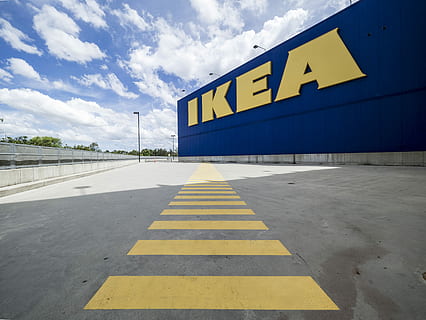 ikea building warehouse furniture thumbnail