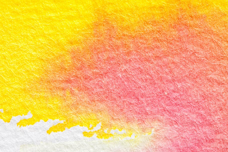 HD wallpaper: yellow and red abstract, watercolour, painting technique,  soluble in water | Wallpaper Flare
