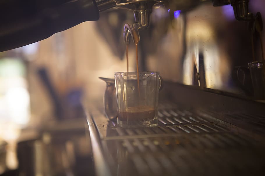 restaurant, caffeine, coffee, cup, bar, blur, business, café, HD wallpaper