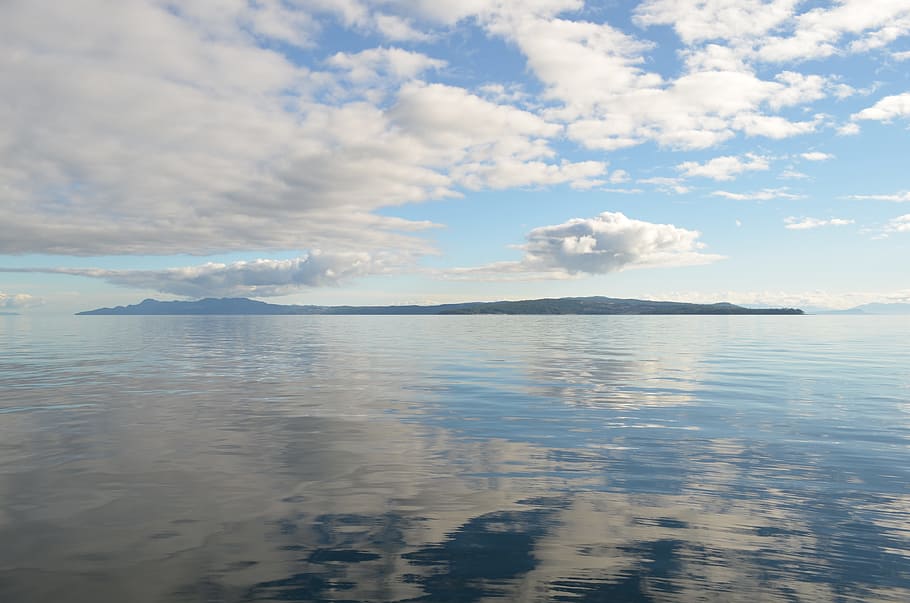 texada, island, reflection, water, canada, british columbia HD wallpaper
