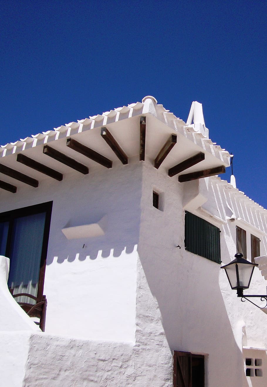 minorca, house, tipical, binibeca, white, spain, cyclades Islands HD wallpaper
