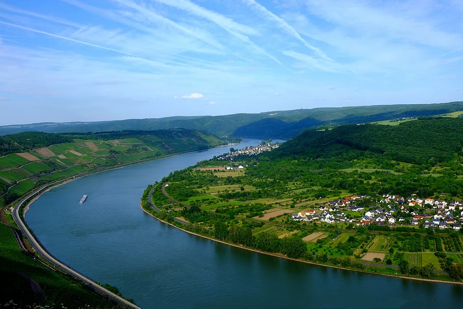 Middle Rhine Valley, Middle Rhine, weltkulturebe, sachsen, germany, HD wallpaper