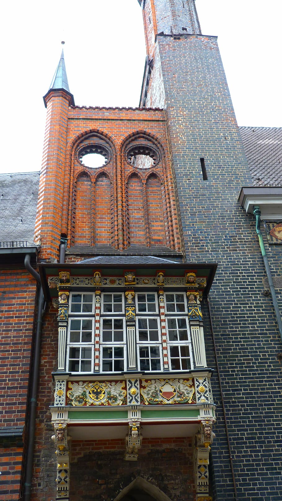 lübeck, hanseatic league, historically, building, architecture, HD wallpaper