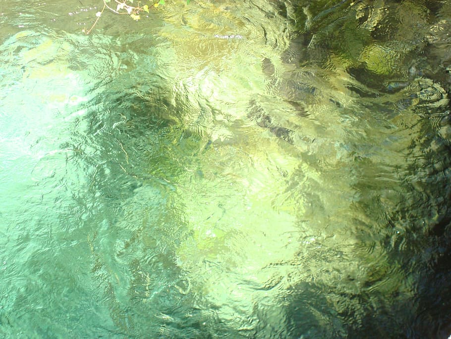 waters, river, reflections, full frame, backgrounds, no people HD wallpaper