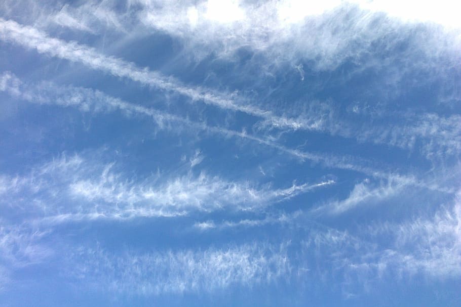 clouds, sky, covered sky, clead day, cloud - sky, blue, beauty in nature HD wallpaper