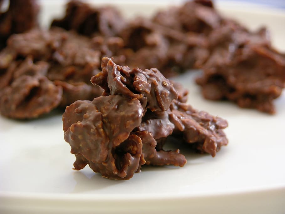 cookie, chocolate, nibble, pastries, eat, sweet, candy, cocoa HD wallpaper