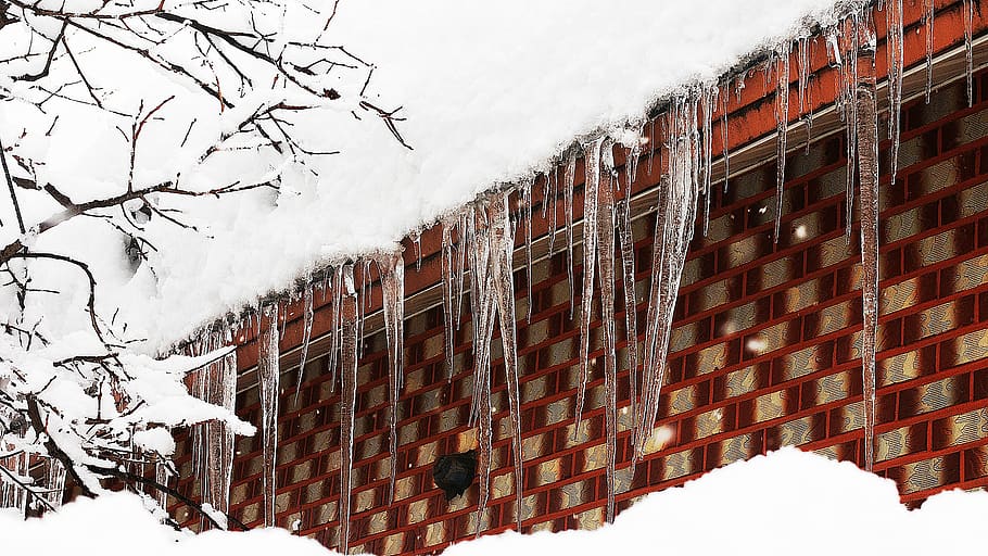 winter, icicle, sichuan, ice, cold temperature, snow, building exterior HD wallpaper