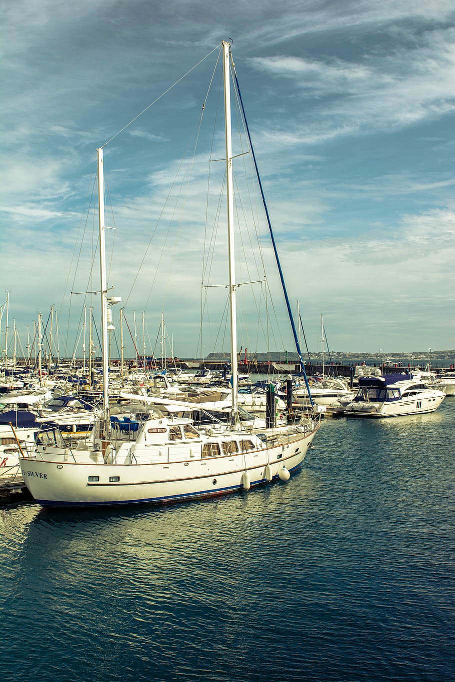 assorted sail boats in the sea, nautical Vessel, harbor, yacht HD wallpaper