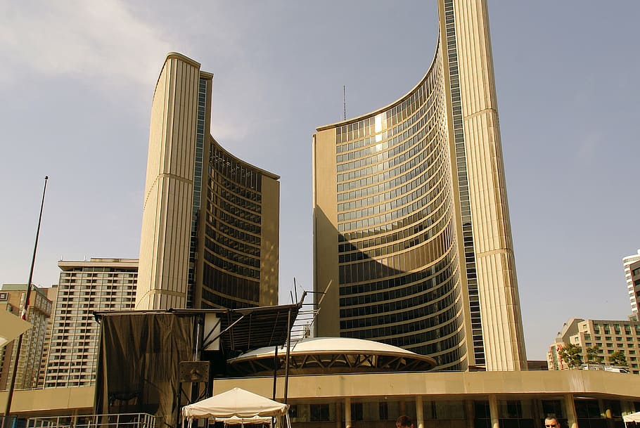 canada, toronto, building, administration, architecture, skyscraper HD wallpaper