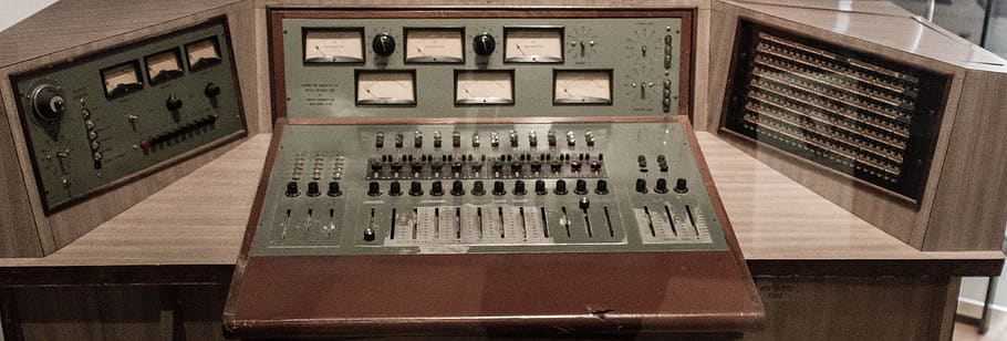 motor control center, switch, retro, team, technology, old HD wallpaper