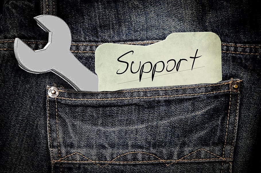 Support signage, pants, bag, list, jeans, garment, wrench, clothing HD wallpaper