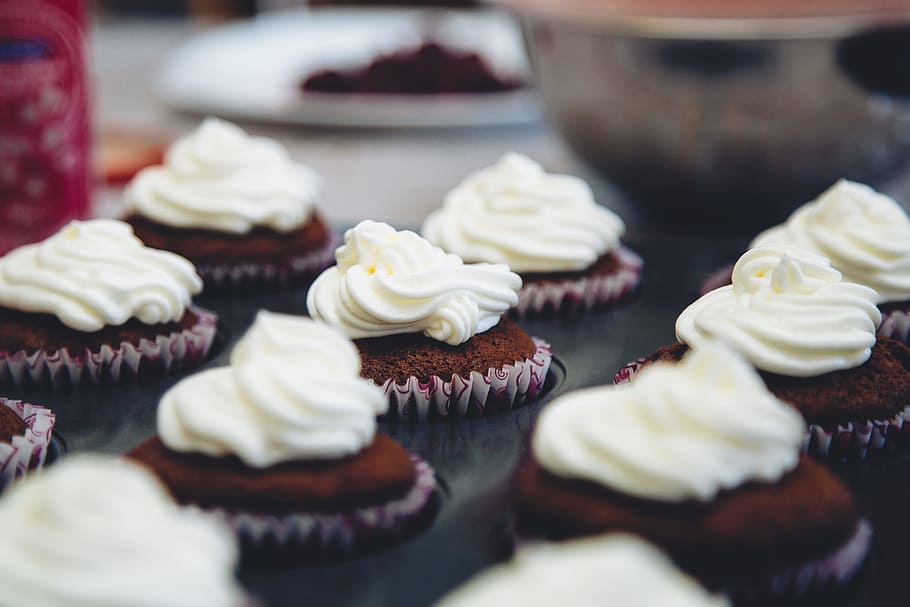 food, sugar, blur, bakery, baking, birthday, cake, chocolate HD wallpaper