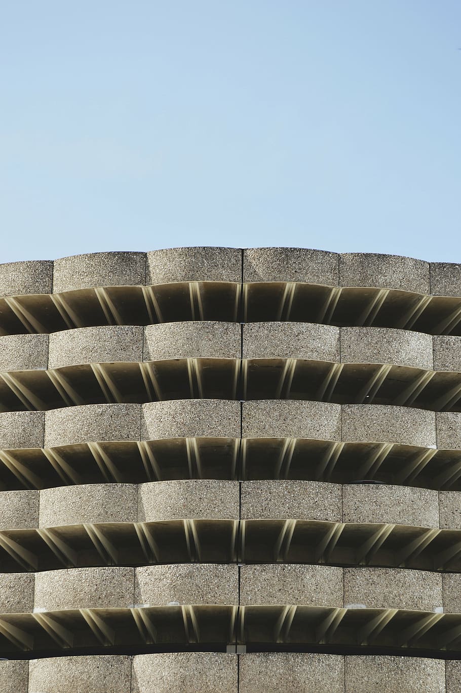 gray concrete building, architecture, infrastructure, establishment HD wallpaper