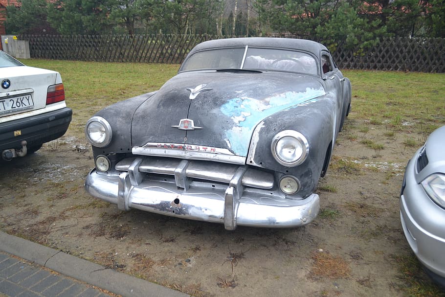 old, auto, monument, car, mode of transportation, land vehicle HD wallpaper