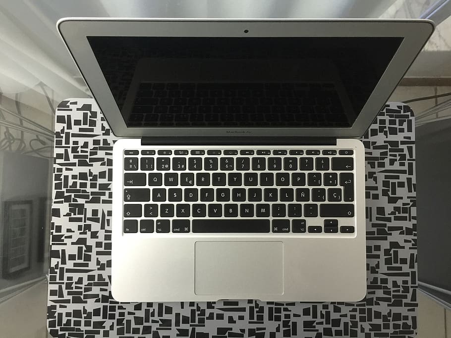 macbook, macbook air, apple, notebook, device, tech, technology HD wallpaper
