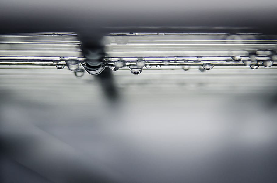 water, drops, fridge, rods, a drop of, selective focus, close-up HD wallpaper