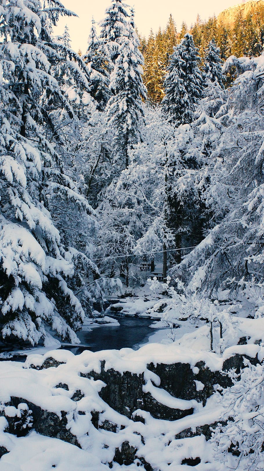 Snow, Rocks, Nature, Winter, White, Cold, landscape, sky, ice HD wallpaper