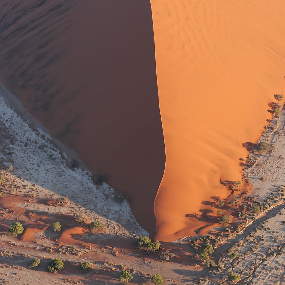 dune, sand, sossusvlei namibia, desert, beauty in nature, no people HD wallpaper