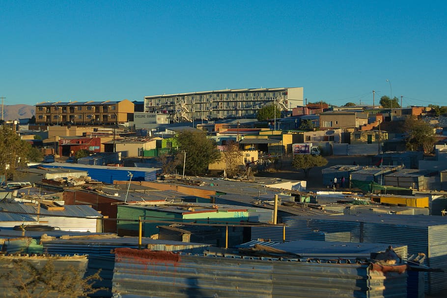 katutura, windhoek, namibia, city, africa, township, slum, barracks, HD wallpaper