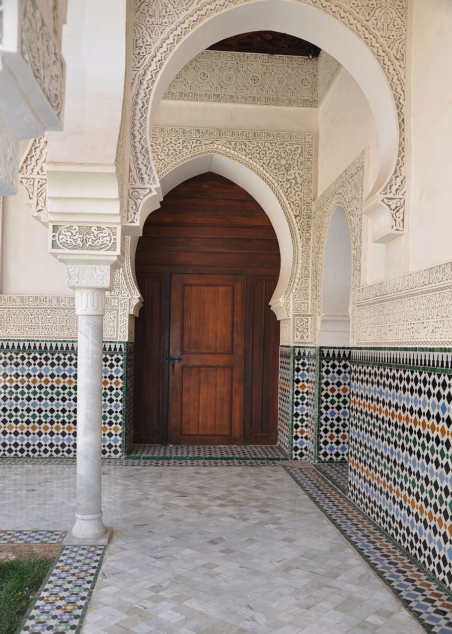 the palais el mechouar, tlemcen, algeria, architecture, built structure