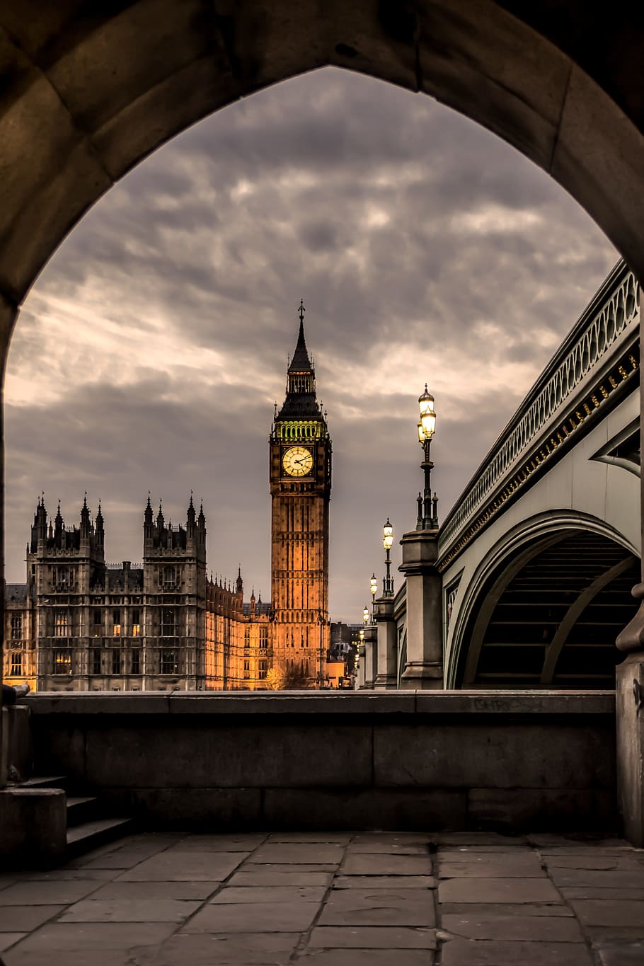 Big Ben, l, england, london, tower, landmark, travel, clock, city, HD wallpaper