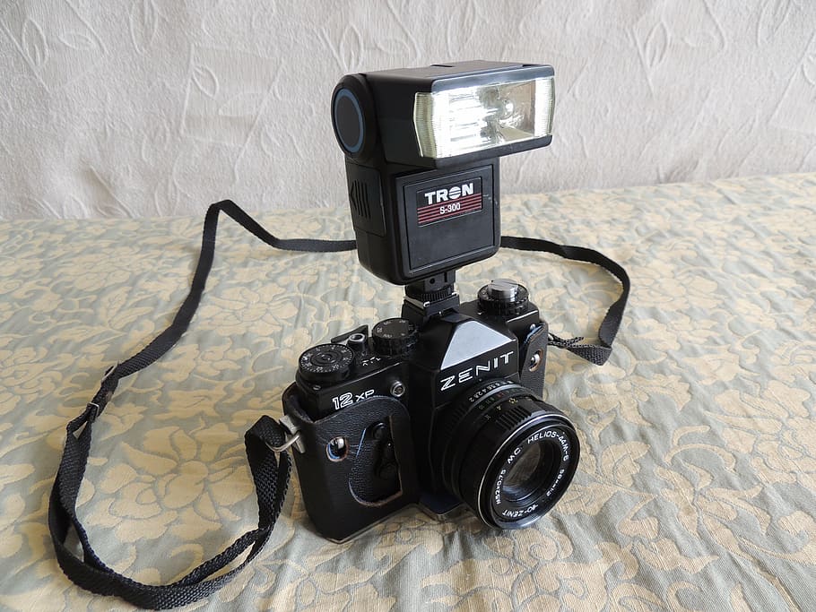 camera, analog, former, zenit, technology, indoors, communication HD wallpaper