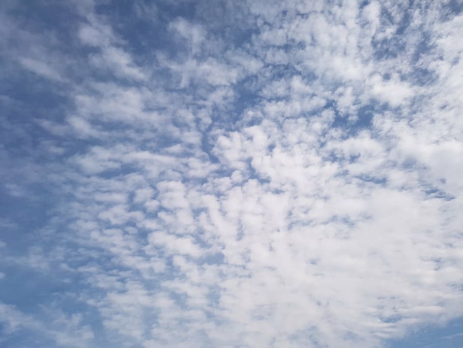 sky, cloud, blue sky, cloud - sky, beauty in nature, low angle view HD wallpaper