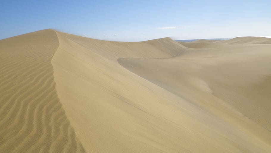 dunes, desert, sand, sand dune, landscape, environment, climate HD wallpaper