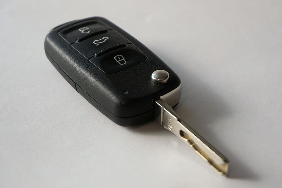 selective focus photo of black vehicle fob, car keys, auto, start, HD wallpaper
