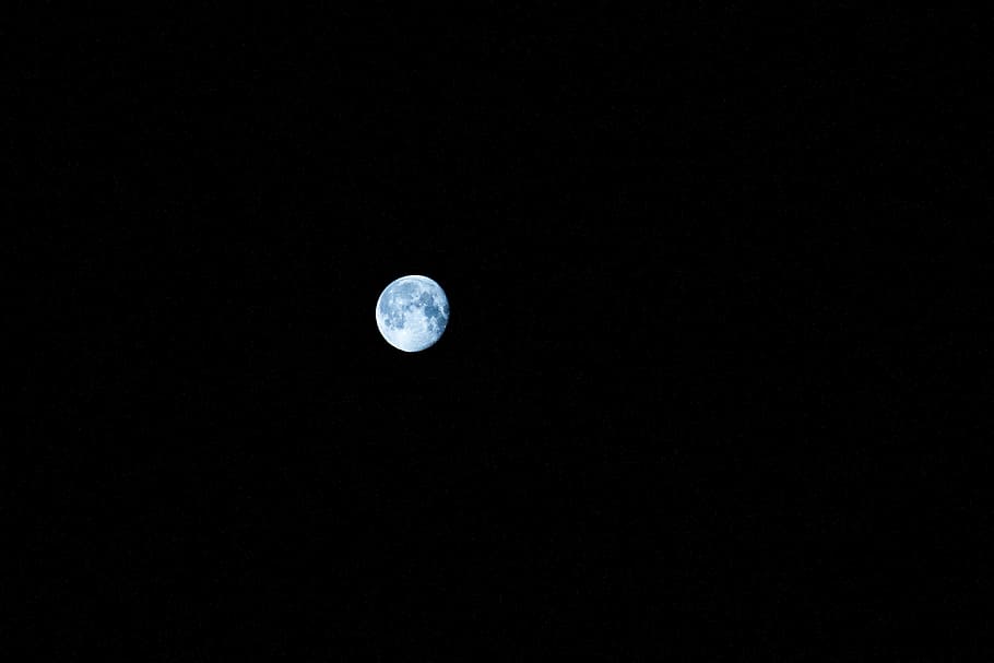 new moon, moon photography, space, night, night sky, full moon HD wallpaper