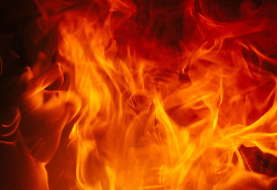 flames, fire, censer, burning, fire - natural phenomenon, heat - temperature HD wallpaper