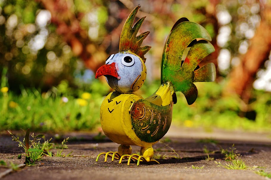 bird, sheet, deco, decoration, outdoor, artwork, figure, garden HD wallpaper