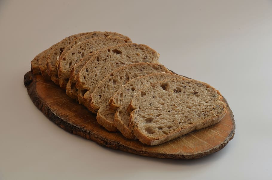 Bread, Slice, Bakery, Breakfast, Eat, power, slices of bread HD wallpaper