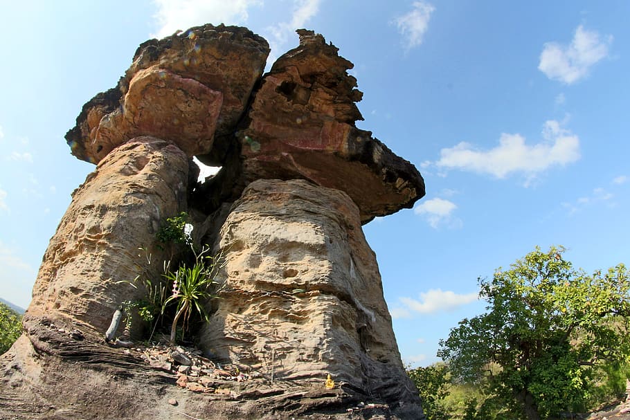 landscape, sky, clouds, rocks, daylight, environment, outdoors HD wallpaper