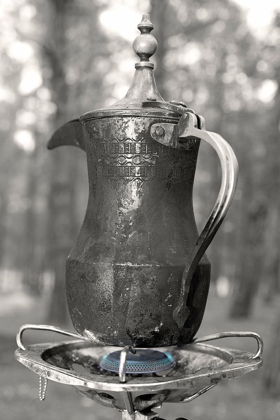percolator, coffee, natural, focus on foreground, close-up HD wallpaper