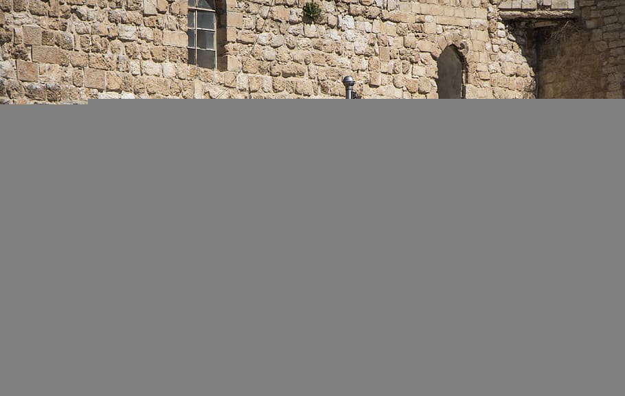 israel, flag, israeli flag, jerusalem, old jerusalem, jewish quarter, HD wallpaper